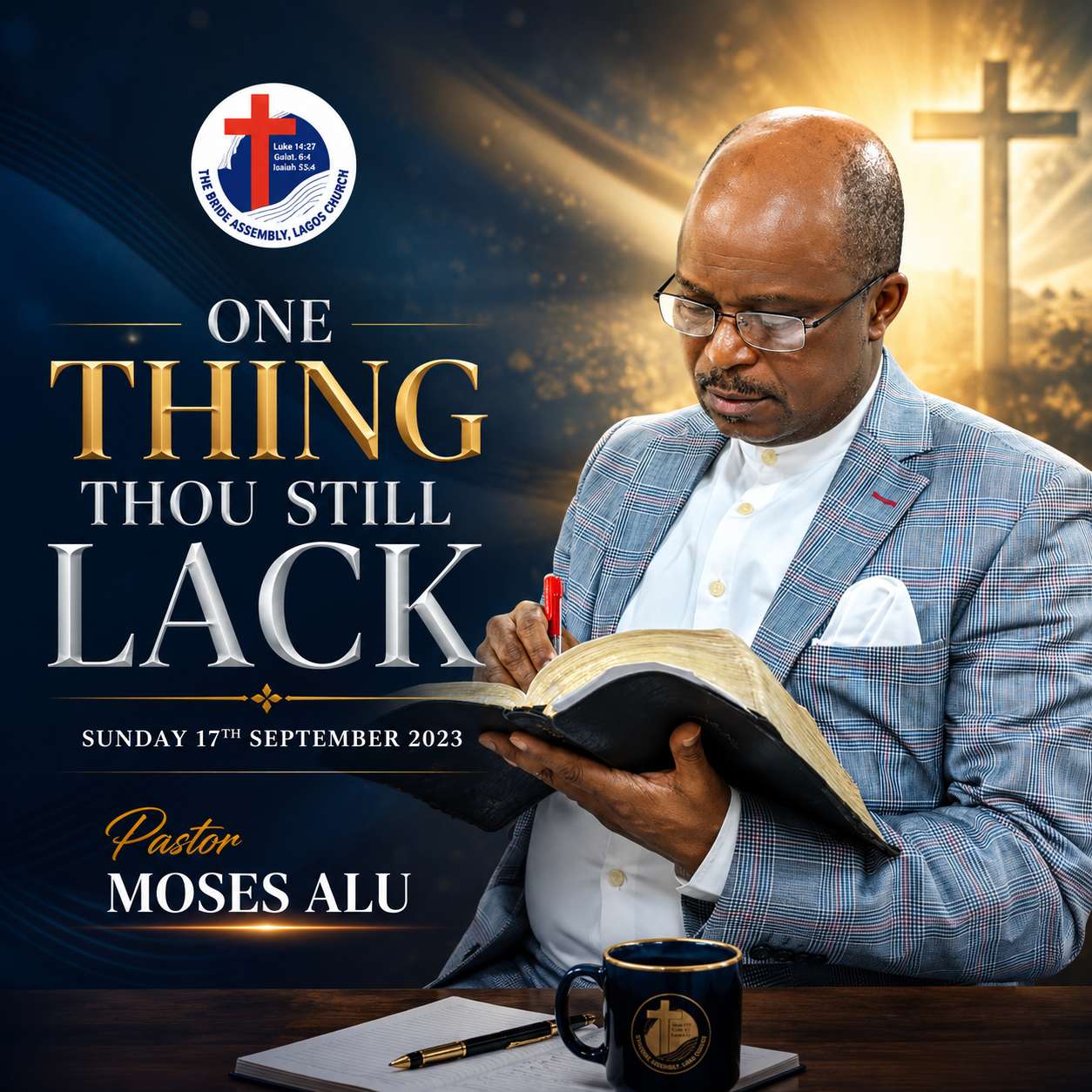 one thing thou still lack one thing thou still lack